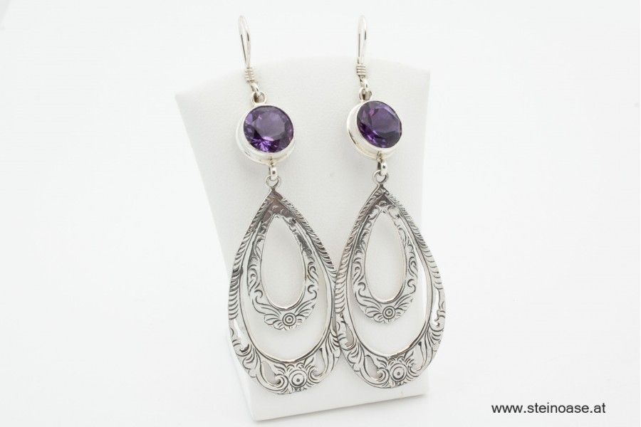 Ohrhänger Amethyst & Silber